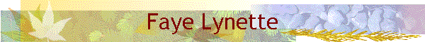 Faye Lynette